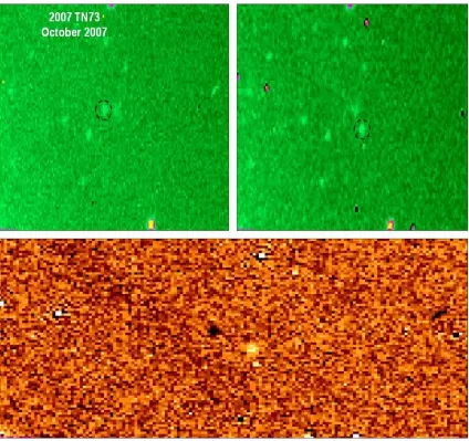 Table 9.6.2.2.1 lists the Main Belt asteroid discoveries by students participating in theFall 2007 IASC search campaign (October 1 – November 23, 2007)