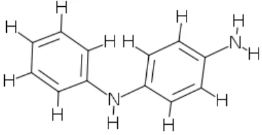 Figure 2. An example chemical structure from the PTC data set. Unlabeled vertices are assumed to be carbon C.