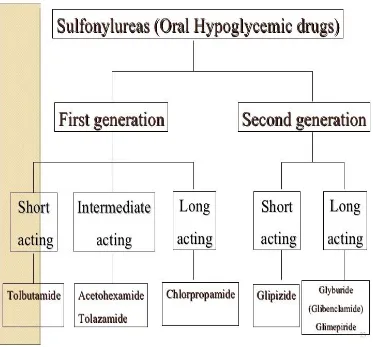 Fig 4. Classification of Sulphonyl Ureas 