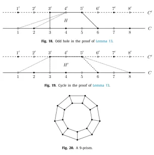 Fig. 19. Cycle in the proof of Lemma 13.