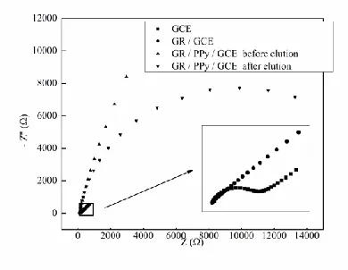 Figure 7. (A)  The diagram of AC Impedance. 
