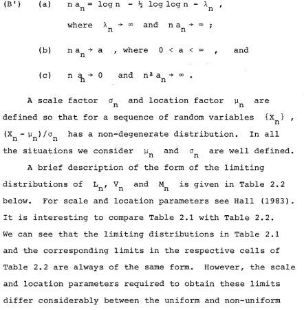 Table 2.2 are always of the same form. 