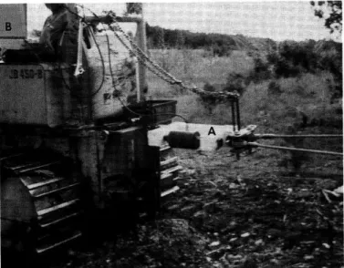 Fig.  1.  Borizontal  breaking  bar  used  to  fell  trees  at  various  strikiig 