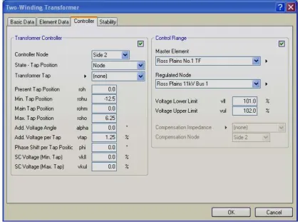 Figure 5.1 – PSS Sincal Transformer Basic Data Ross Plains ZS 66/11 kV Transformer 