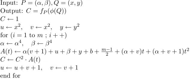 Table 2 is a more optimal choice if one is interested in the implementation with a polynomial