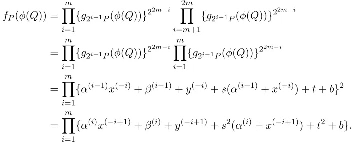 Table 1. An algorithm for computing fP (φ(Q))—————————————————————————
