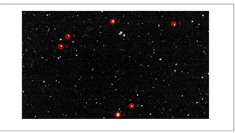 Figure 3.8   HIP93378 star identification frame