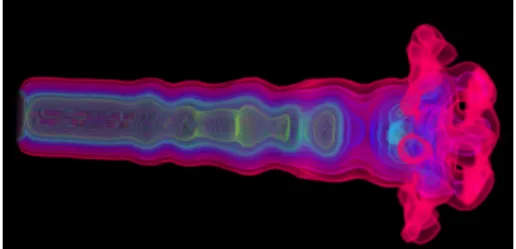 Fig. 9. “Neghip” data set. Data set courtesy of VolVis Distribution of SUNY Stony Brook, NY, USA, see http://www.volvis.org