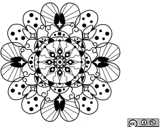 Figure 1. Mandala 2 vector from RuthArt (Available from Flickr      http://www.flickr.com/photos/ruthart/3071994492/) 