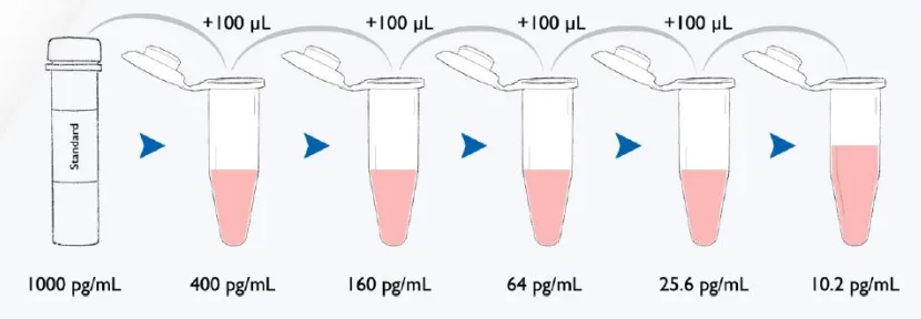 Figure 24: Serial dilution method 