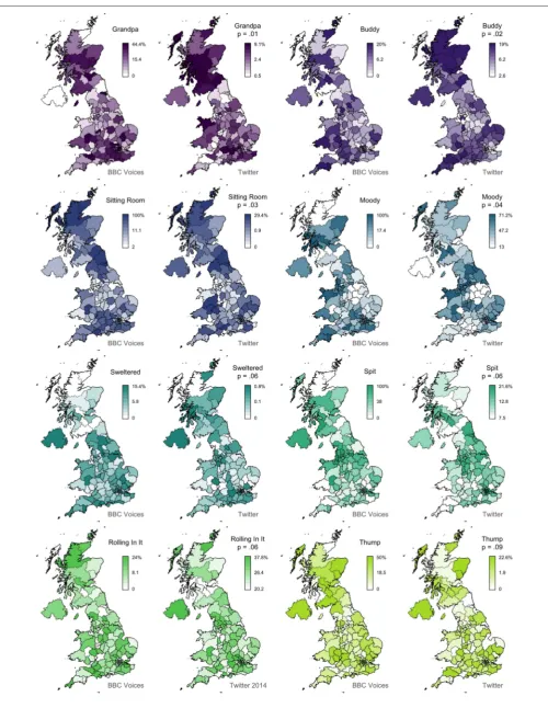 FIGURE 4 | Map comparisons (part 3).