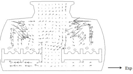 Figure 6. Comparison of the airflow patterns simulated using different grid types and numbers with 372 