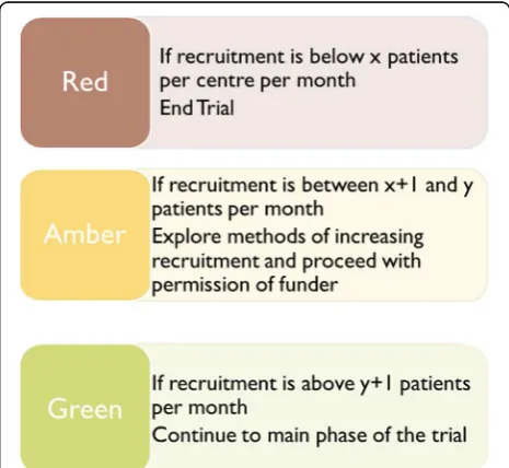 Fig. 1 Illustration of the red/amber/green system of criteria