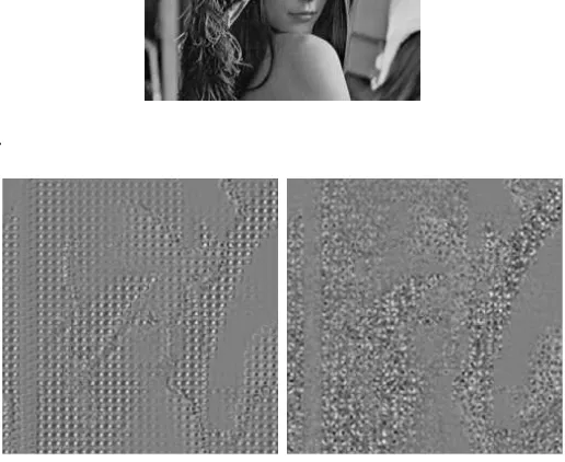 Fig. 2.The encryption results of “Lenna” when change key=0 (a) and change key=1 (b).