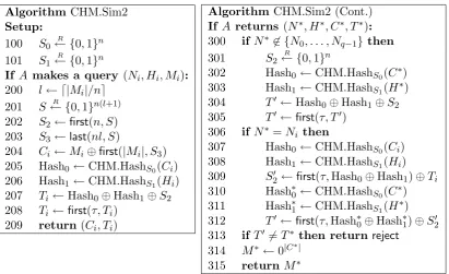 Figure 9: The simulation CHM.Sim2 of CHM.