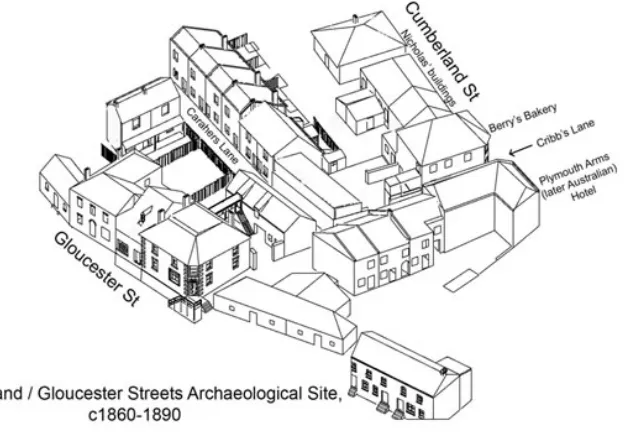 Figure 13 - Big Dig Site c 1860 (Image courtesy SHFA) 
