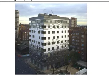 Figure 2.1: Stadhaus Building, London 2010 (Tall Timber Buildings The Stradhaus, Hoxton,