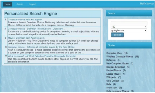 Fig 3: System Interface 