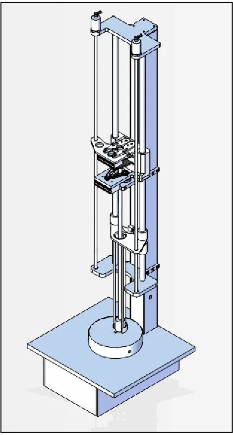 Figure 3 below shows the first concept model. Hydraulic cylinders are in place and the general layout is clearly understood