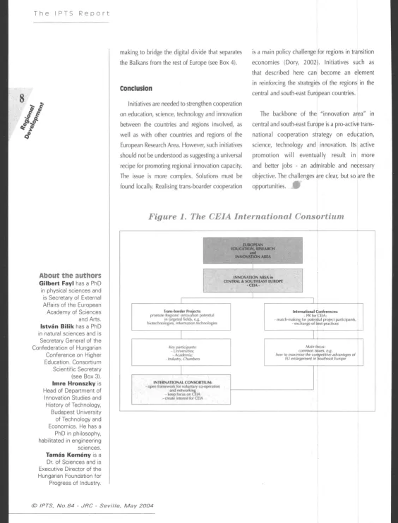 Figure 1. The CEJA International Consortium 