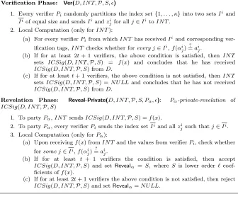 Figure 2: AICP with 푛 = 3푡 + 1. Here 휅 = ⌈log 1휖 
