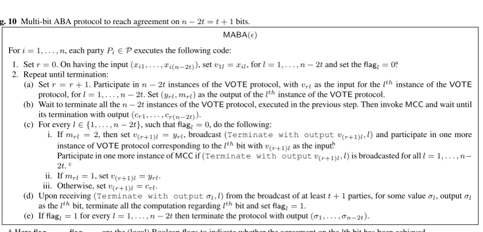 Fig. 9 Existing vote protocol.