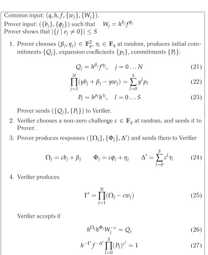Figure 2: Protocol for bounded error