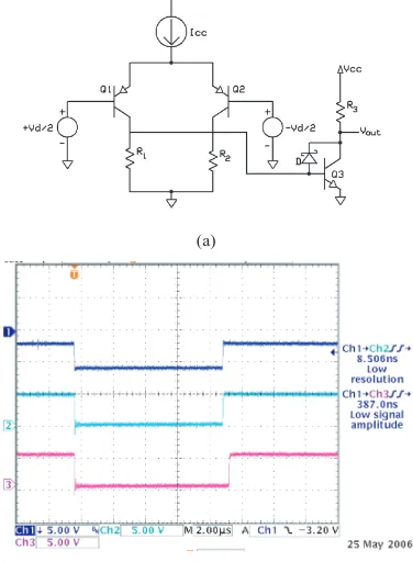 Fig. 5.Transistor level design of the logic for the PWM controller.