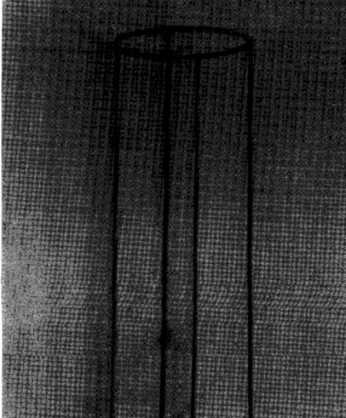 Fig. 2. Cylindrical volume probe meter. plot used in making yield estimate by the single 