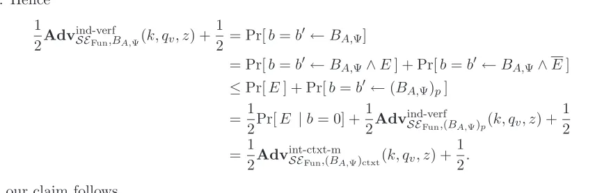 Figure 6. To help with the analysis, we model adversary AR∗Rand∗ E