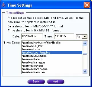 Figure 17.  Time Setting 