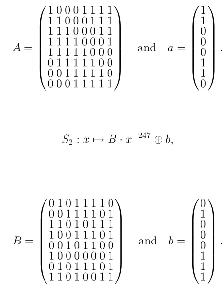 Fig. 1. The two types of S-Box layers