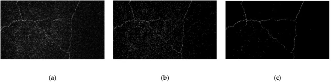Table 1. Performance of different edge detectors in the proposed crack detection algorithm