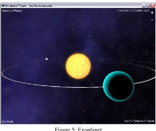Figure 5: Exoplanet