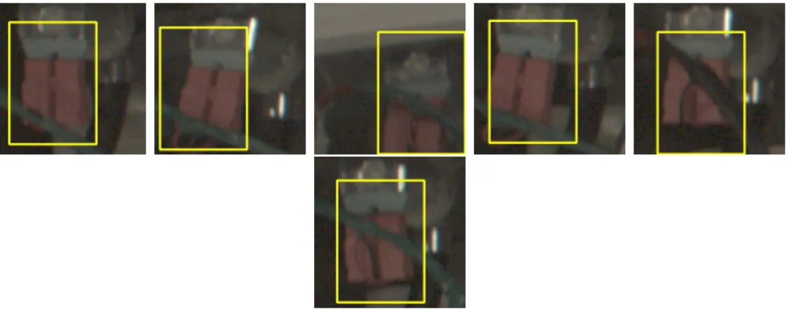 Figure 1.7: Variability in appearance due to change in orientation and occlusions.