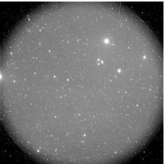 FIG. 1: TFRM 4096x4096 image frame sample of a star- star-cluttered field.