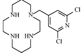 FIG. 1. Chemical structure of AMD3451.
