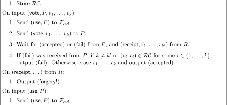Figure 8: Program for the voter V (ﬁnal).
