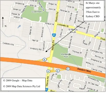 Figure 4-1: Locality Map 