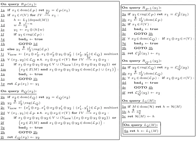 Fig. 3. Game 1 (with the boxed statement removed) and game 2 (including theboxed statement)