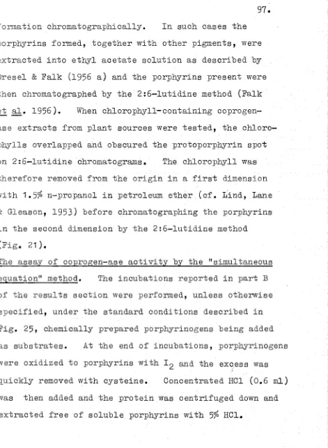 Fig. 25, chemically prepared porphyrinogens being added 