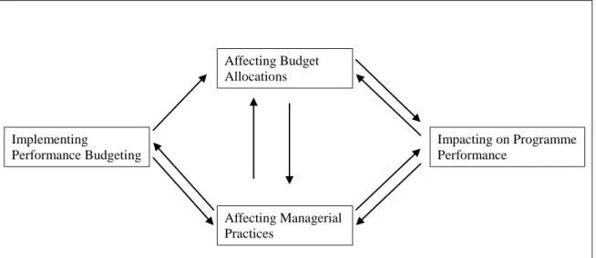 Figure 4-1 Impact process of performance budgeting 