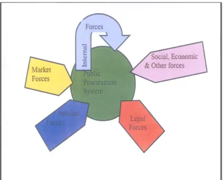 Figure 1.1  The Environment of the Public Procurement System 110