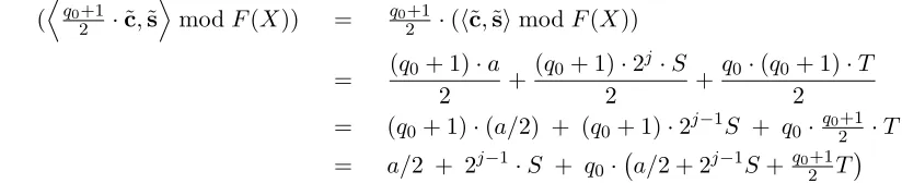 Figure 1: A Homomorphic Bit-Extraction Procedure.