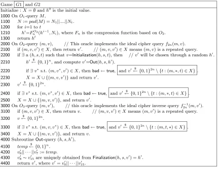 Fig. 7. G1 executes with boxed statements whereas G2 executes without these. G1 and G2 are identical-until-bad