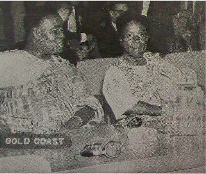 Figure 3: Gold Coast delegates at the Bandung conference 1955 (Bandung Bulletin 5, 1, 1955, Foreign 