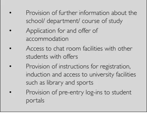 Figure 2. Pre-registration stage broken into further sub-stages (Chambers and Paull, 2008)