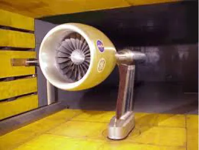 Figure 3.1 SDT2-R4 installed in wind tunnel.