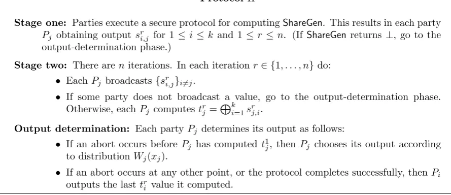 Figure 2: Formal deﬁnition of our protocol.