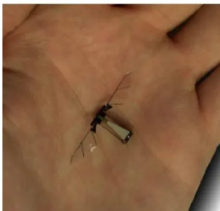 Figure 1: Harvard Micro Robotic Fly 